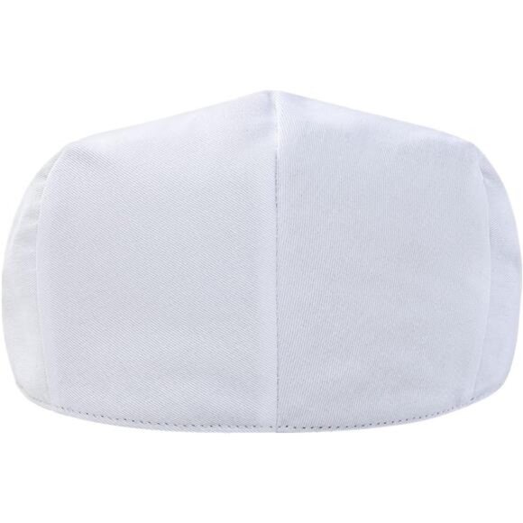 Men's Cotton Flat Cap Ivy Gatsby Newsboy Hat Summer Driving Scally Cap Thin Cap - Picture 4 of 8